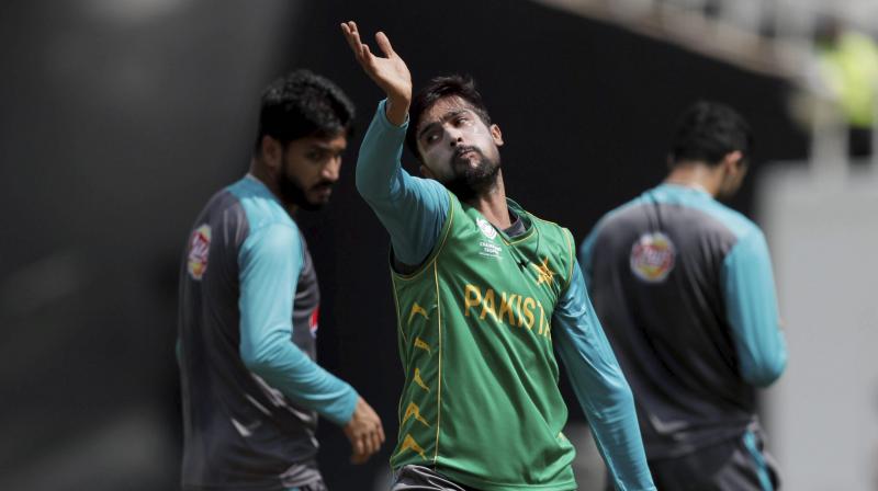 Amir who missed the 2011 and 2015 World Cup due to a five-year ban on match fixing imposed in 2010, has a lifeline as teams can be changed until May 23 -- seven days before the ten-team event starts. (Photo: AP / File) Amir who missed the 2011 and 2015 World Cup due to a five-year ban on match fixing imposed in 2010, has a lifeline as teams can be changed until May 23 -- seven days before the ten-team event starts. (Photo: AP / File)