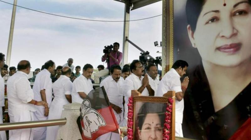 Srinivasan's comments have triggered a renewed demand by the DMK and other opposition parties for a thorough probe into the death of Jayalalithaa. (Photo: PTI) Srinivasan's comments have triggered a renewed demand by the DMK and other opposition parties for a thorough probe into the death of Jayalalithaa. (Photo: PTI)