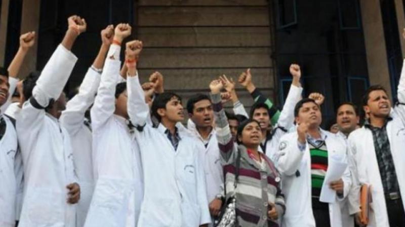 Doctors called off their 12-hour strike after the government agreed to send the controversial National Medical Commission Bill to a standing committee. Doctors called off their 12-hour strike after the government agreed to send the controversial National Medical Commission Bill to a standing committee.