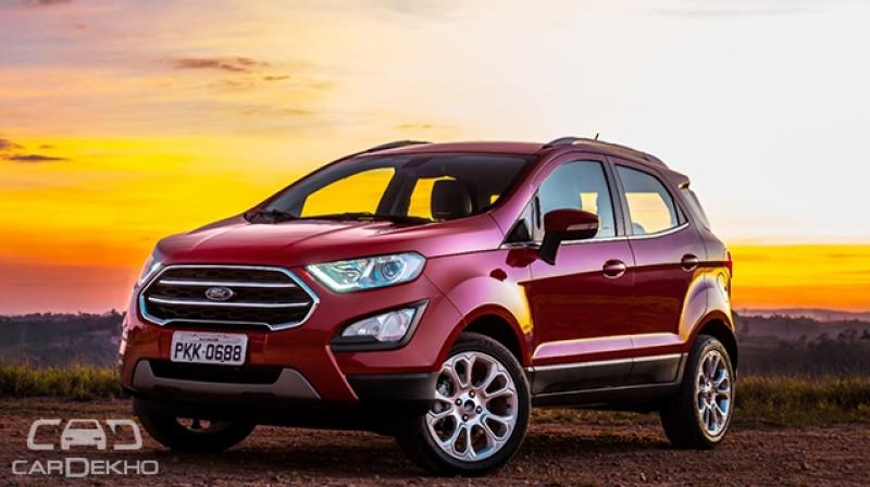 Ford EcoSport is most likely to ditch the existing 1.5-litre 3-cylinder engine with the more powerful, similar capacity 4-cylinder motor. Ford EcoSport is most likely to ditch the existing 1.5-litre 3-cylinder engine with the more powerful, similar capacity 4-cylinder motor.