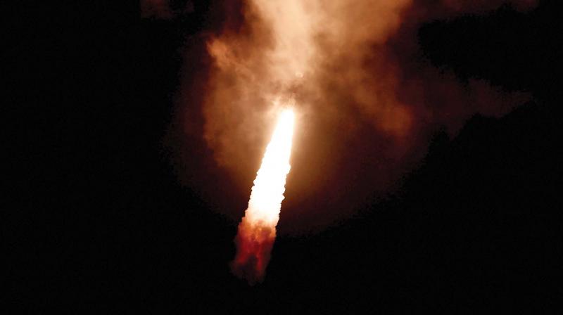 As the heatshield failed to separate from the satellite, ISRO's 8th navigation satellite launch IRNSS-1H was termed as unsuccessful. (Photo: AP) As the heatshield failed to separate from the satellite, ISRO's 8th navigation satellite launch IRNSS-1H was termed as unsuccessful. (Photo: AP)