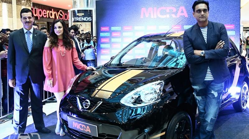 The new Nissan Micra Fashion is only available with a 1.2-litre petrol option. The new Nissan Micra Fashion is only available with a 1.2-litre petrol option.