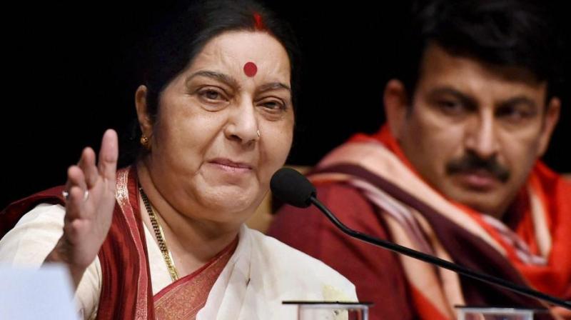 Swaraj has been taking a sympathetic approach in granting medical visas to Pakistani nationals, notwithstanding strain in ties between India and Pakistan. (Photo: PTI) Swaraj has been taking a sympathetic approach in granting medical visas to Pakistani nationals, notwithstanding strain in ties between India and Pakistan. (Photo: PTI)