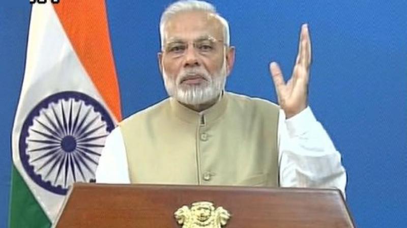 Prime Minister Narendra Modi. (Photo: ANI/Twitter) Prime Minister Narendra Modi. (Photo: ANI/Twitter)