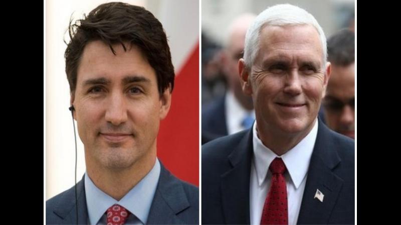 Pence congratulated Modi for BJP's win in the general elections and said it was a strong display of Indian people's commitment to democracy. (Photo:ANI) Pence congratulated Modi for BJP's win in the general elections and said it was a strong display of Indian people's commitment to democracy. (Photo:ANI)