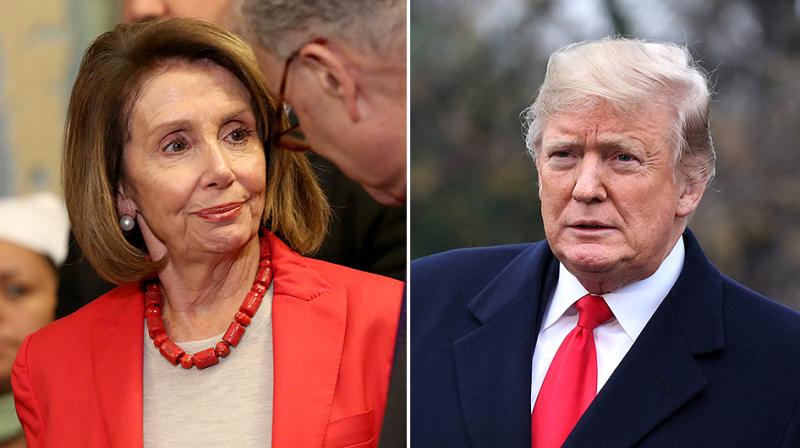 Pelosi went first, with demure shrugs and practiced sass. (Photo:AP) Pelosi went first, with demure shrugs and practiced sass. (Photo:AP)
