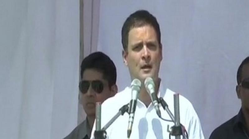 Rahul Gandhi claimed that Anil Ambani had not manufactured even a single aircraft but was awarded a contract of Rs 30,000-crore after 'snatching' the work from state-owned HAL. (Photo: ANI) Rahul Gandhi claimed that Anil Ambani had not manufactured even a single aircraft but was awarded a contract of Rs 30,000-crore after 'snatching' the work from state-owned HAL. (Photo: ANI)