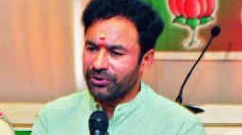 BJP leader G.Kishan Reddy (Photo: File) BJP leader G.Kishan Reddy (Photo: File)