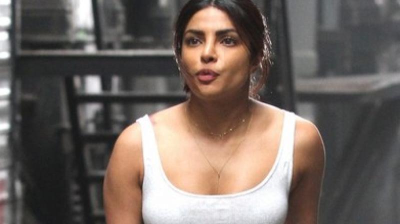 Priyanka Chopra in a still from ‘Quantico.’ Priyanka Chopra in a still from ‘Quantico.’