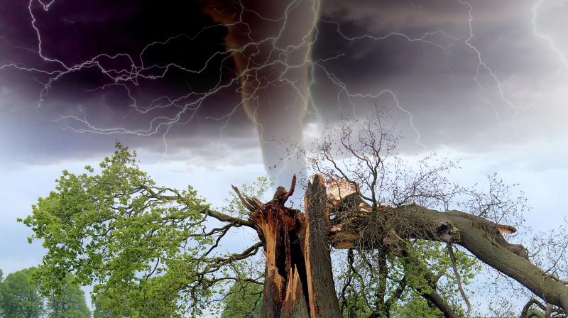 Storm intensity is measured by central pressure — the lower the pressure, the stronger. A storm is considered a “bomb” when the pressure drops rapidly — at least 24 millibars in 24 hours. (Representative Image: Pixabay)) Storm intensity is measured by central pressure — the lower the pressure, the stronger. A storm is considered a “bomb” when the pressure drops rapidly — at least 24 millibars in 24 hours. (Representative Image: Pixabay))