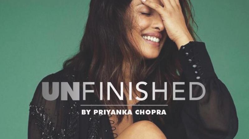 Priyanka Chopra has written a memoir of her time in the limelight.