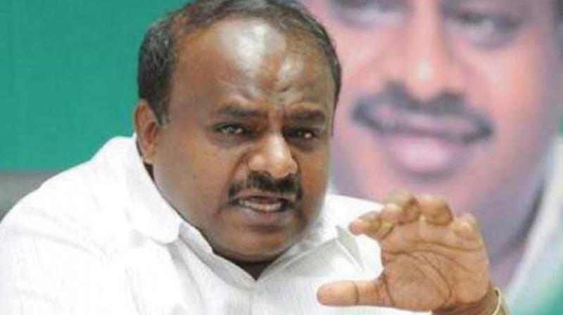Karnataka Chief Minister H.D. Kumaraswamy. Karnataka Chief Minister H.D. Kumaraswamy.