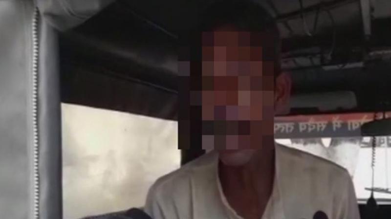 Sitaram Valmiki said the farmers tied him to a tree, pulled out his moustache and forced him to drink urine. (Photo: ANI) Sitaram Valmiki said the farmers tied him to a tree, pulled out his moustache and forced him to drink urine. (Photo: ANI)