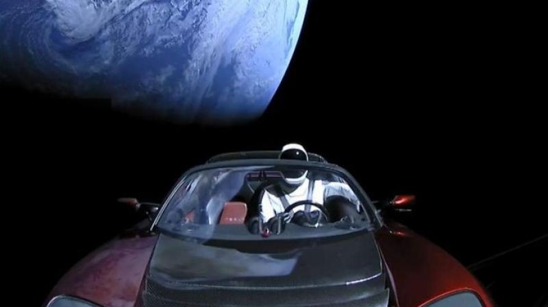 Images of the exposed Roadster and “Starman” — named after a David Bowie song — against the backdrop of our blue planet, were burning up the internet long after Tuesday’s launch. Images of the exposed Roadster and “Starman” — named after a David Bowie song — against the backdrop of our blue planet, were burning up the internet long after Tuesday’s launch.