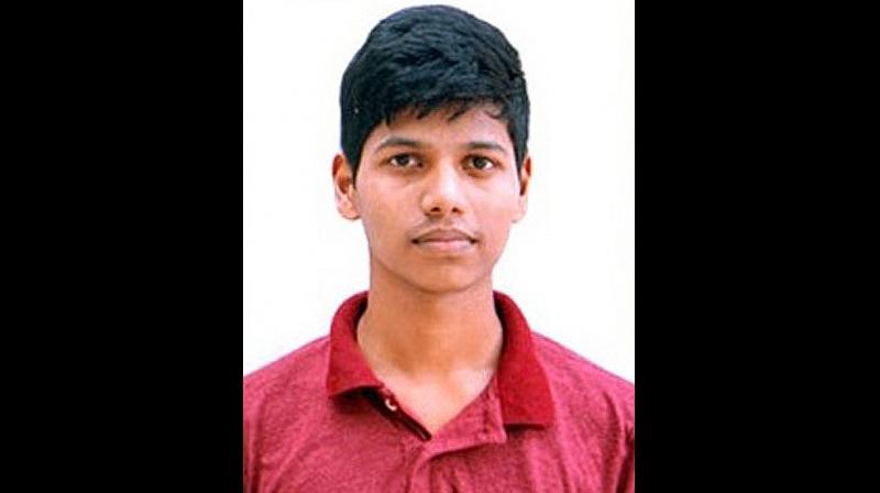 JEE Mains-2021 National level open category 1st Ranker K Lokesh. (DC Image) JEE Mains-2021 National level open category 1st Ranker K Lokesh. (DC Image)