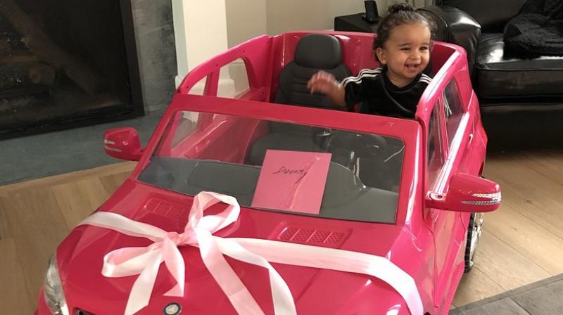 A dotting father Rob Kardashian threw a morning birthday bash for his adorable daughter Dream. A dotting father Rob Kardashian threw a morning birthday bash for his adorable daughter Dream.