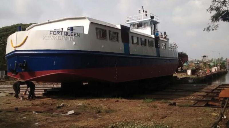 The new boat Fort Queen will commence services on the Fort Kochi-Vypeen route. (Photo: DC) The new boat Fort Queen will commence services on the Fort Kochi-Vypeen route. (Photo: DC)