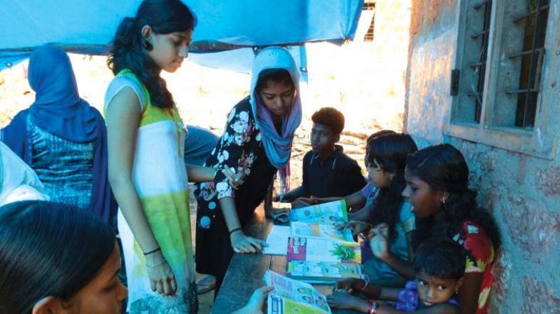 All the AP students who scaled Mount Everest this year are from poor families. Most of them are tribals studying in social and tribal welfare residential hostels. (Representational image) All the AP students who scaled Mount Everest this year are from poor families. Most of them are tribals studying in social and tribal welfare residential hostels. (Representational image)