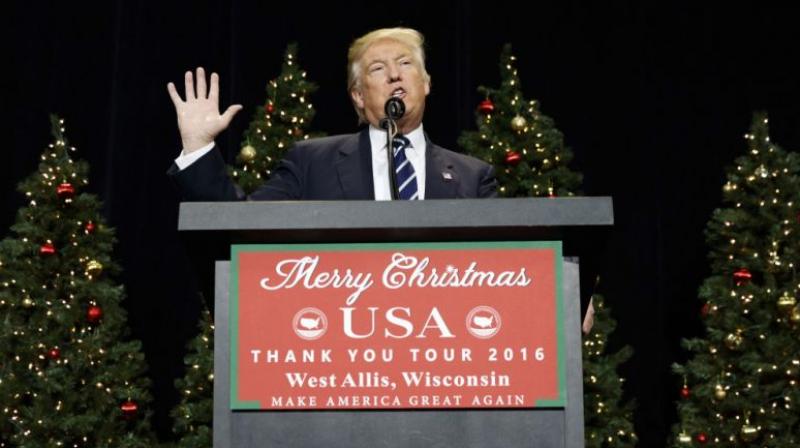 Trump said that his administration is cutting regulation at a rate 'never seen before in the history of the country.' (Photo: AP) Trump said that his administration is cutting regulation at a rate 'never seen before in the history of the country.' (Photo: AP)