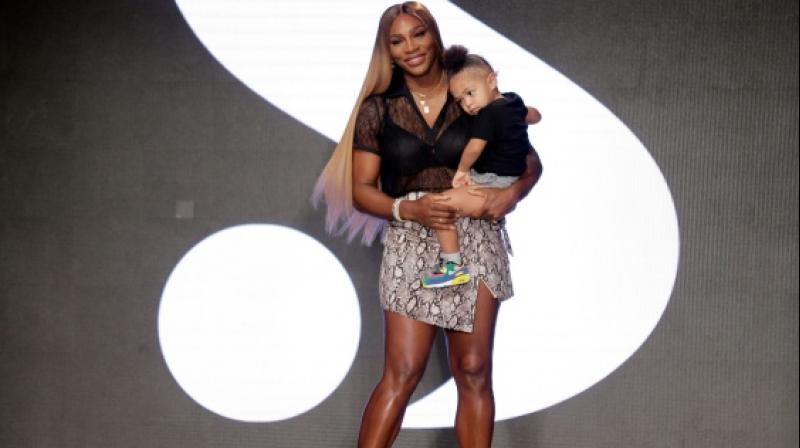 Only three days after her shocking loss in the US Open final, Serena Williams went from the court to the runway to present the latest collection of her fashion label, S by Serena Williams. (Photo:AP) Only three days after her shocking loss in the US Open final, Serena Williams went from the court to the runway to present the latest collection of her fashion label, S by Serena Williams. (Photo:AP)