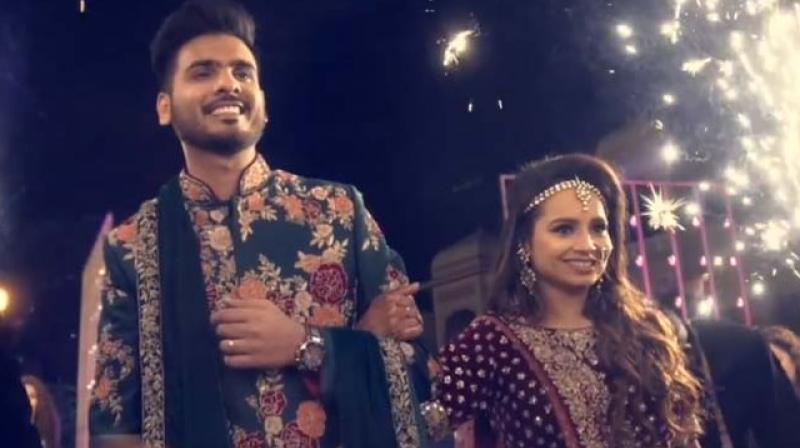 Junaid and Garima celbrated with family and friends (Photo: Facebook) Junaid and Garima celbrated with family and friends (Photo: Facebook)