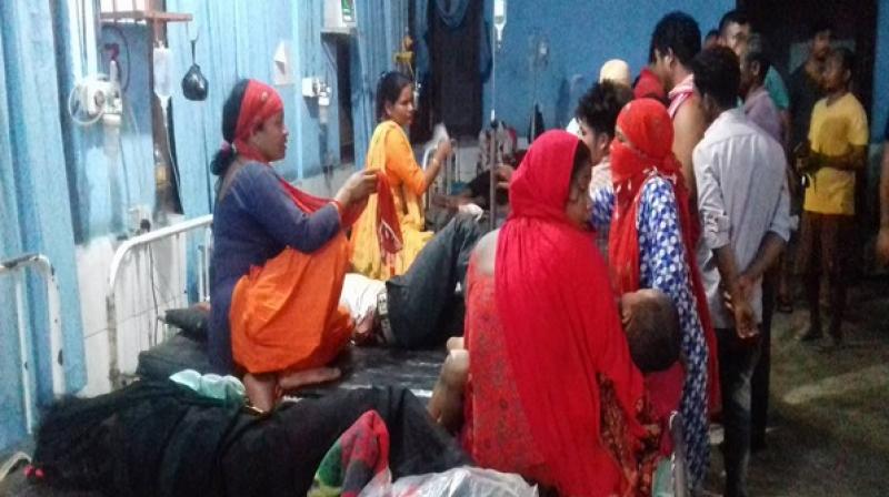 While 77 people were wounded due to the storms in Kailali, 23 people have been injured in Kanchanpur, taking the total count up to a hundred. (Photo: ANI) While 77 people were wounded due to the storms in Kailali, 23 people have been injured in Kanchanpur, taking the total count up to a hundred. (Photo: ANI)