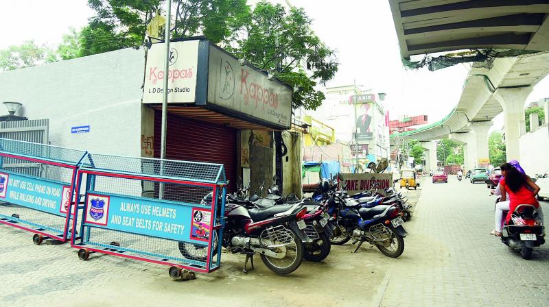 Kappas Studio may have to make way for the construction of the entry, exit for the Peddamma Temple station. Kappas Studio may have to make way for the construction of the entry, exit for the Peddamma Temple station.