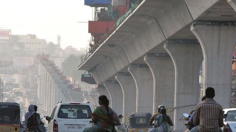 L&T, the concessionaire of Hyderabad Metro Rail Project, has written a fifth letter demanding that the state government reimburse Rs 4.85 crore that it spent towards compensation for some acquired properties. L&T, the concessionaire of Hyderabad Metro Rail Project, has written a fifth letter demanding that the state government reimburse Rs 4.85 crore that it spent towards compensation for some acquired properties.