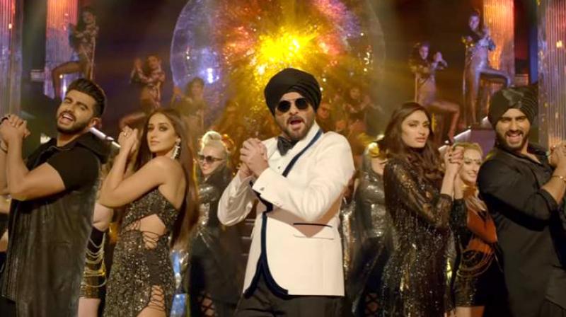 A still from 'Mubarakan.' A still from 'Mubarakan.'