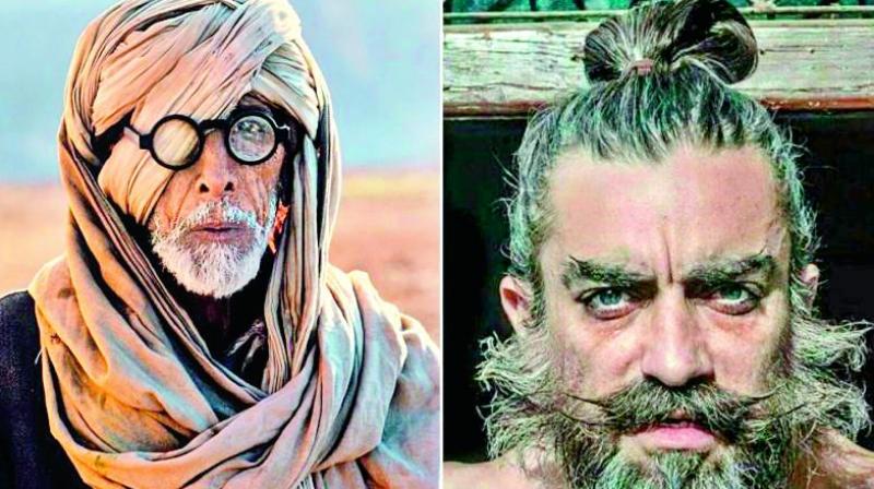 Amitabh Bachchan and Aamir Khan from Thugs of Hindostan Amitabh Bachchan and Aamir Khan from Thugs of Hindostan