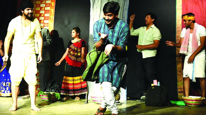 Still from the play Still from the play
