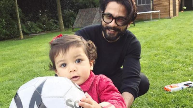 The picture that Shahid Kapoor shared on Instagram. The picture that Shahid Kapoor shared on Instagram.