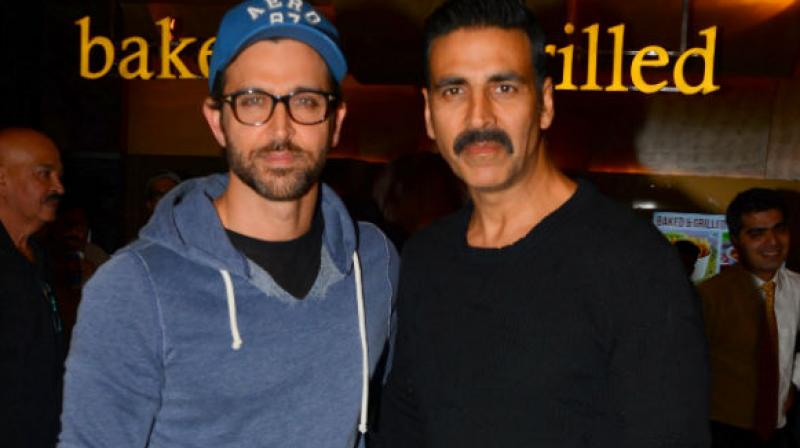 Apparently, Akshay assured the CBFC that Hrithik has been taken into confidence and that he could see the lighter side of the “joke Apparently, Akshay assured the CBFC that Hrithik has been taken into confidence and that he could see the lighter side of the “joke