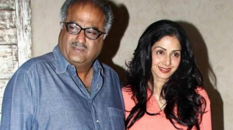 Boney Kapoor and Sridevi Boney Kapoor and Sridevi