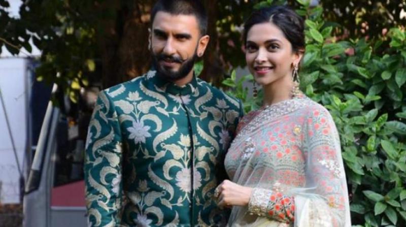 Ranveer Singh with Deepika Padukone Ranveer Singh with Deepika Padukone