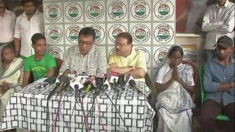 TMC said, ''The family felt so threatened that they fled the village and came to Kalighat to seek shelter from Chief Minister Mamata Banerjee.' (Photo: Twitter/ANI) TMC said, ''The family felt so threatened that they fled the village and came to Kalighat to seek shelter from Chief Minister Mamata Banerjee.' (Photo: Twitter/ANI)