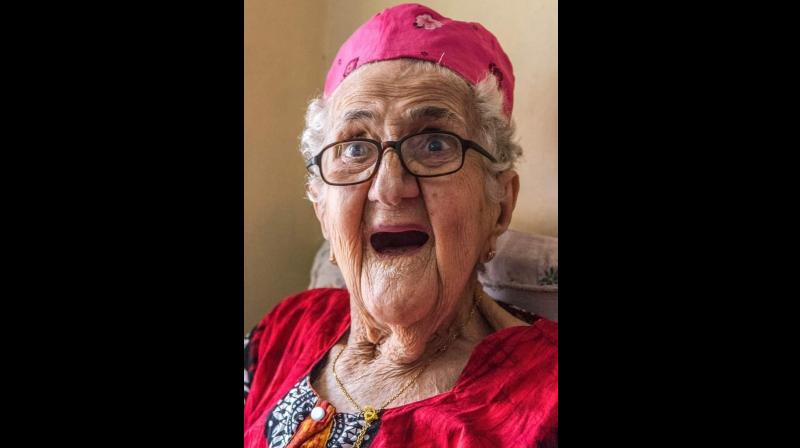 She was fondly known as 'Sarah aunty' and would not hesitate to talk about her culture and tradition to tourists. (Photo: Twitter | @ArunSidarth19) She was fondly known as 'Sarah aunty' and would not hesitate to talk about her culture and tradition to tourists. (Photo: Twitter | @ArunSidarth19)