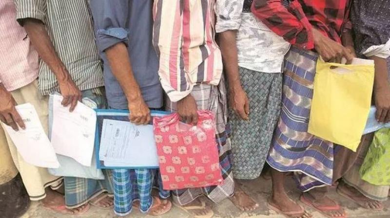 The excluded people will have to present their certified documents to be submitted for an appeal before the Foreigners' Tribunal. The Centre has set up 1000 foreign Tribunal in addition of which 200 more will be given access. (Photo: AP) The excluded people will have to present their certified documents to be submitted for an appeal before the Foreigners' Tribunal. The Centre has set up 1000 foreign Tribunal in addition of which 200 more will be given access. (Photo: AP)