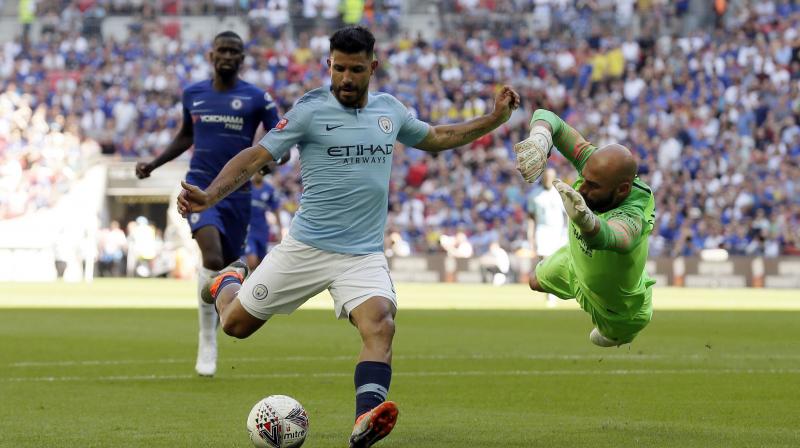 Pep Guardiola has challenged Manchester City to prove they are capable of holding off Liverpool by beating Chelsea at the Etihad Stadium on Sunday. (Photo: AP) Pep Guardiola has challenged Manchester City to prove they are capable of holding off Liverpool by beating Chelsea at the Etihad Stadium on Sunday. (Photo: AP)
