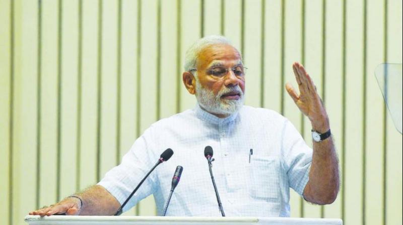 Prime Minister Narendra Modi swore in 2014 to bring in “less government” but he has modelled his “New India” as a simulation of “Imperial China” under President Xi Jinping. (Photo: AFP) Prime Minister Narendra Modi swore in 2014 to bring in “less government” but he has modelled his “New India” as a simulation of “Imperial China” under President Xi Jinping. (Photo: AFP)