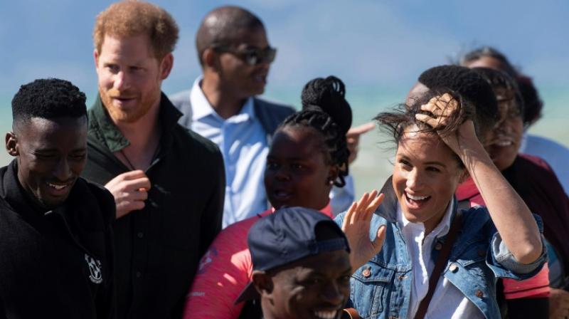 The star of the visit -- little Archie -- has so far been out of sight, to the chagrin of royal-watchers. (Photo: AFP) The star of the visit -- little Archie -- has so far been out of sight, to the chagrin of royal-watchers. (Photo: AFP)