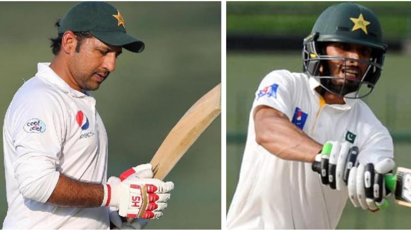 The report states that the board is likely to hold a meeting on August 2, and during the same day only the Cricket Committee will take the initiative to remove Sarfaraz Ahmed as Test captain. The report also added that Shan Masood will be his successor. (Photo:AFP) The report states that the board is likely to hold a meeting on August 2, and during the same day only the Cricket Committee will take the initiative to remove Sarfaraz Ahmed as Test captain. The report also added that Shan Masood will be his successor. (Photo:AFP)