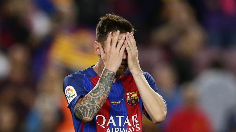 Lionel Messi was found guilty of three counts of tax fraud between 2007 and 2009. (Photo: AP) Lionel Messi was found guilty of three counts of tax fraud between 2007 and 2009. (Photo: AP)
