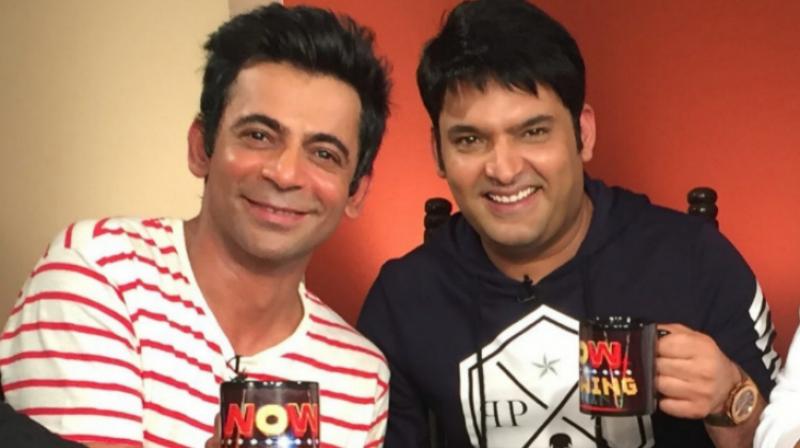 Sunil Grover and Kapil Sharma. Sunil Grover and Kapil Sharma.