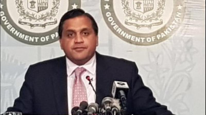 ‘It was very positively received all around the world, especially by the Sikh community. We are actively working to develop infrastructures at Kartarpur,’ said Foreign Office spokesperson Mohammad Faisal. (Photo: Twitter | @ForeignOfficePk) ‘It was very positively received all around the world, especially by the Sikh community. We are actively working to develop infrastructures at Kartarpur,’ said Foreign Office spokesperson Mohammad Faisal. (Photo: Twitter | @ForeignOfficePk)