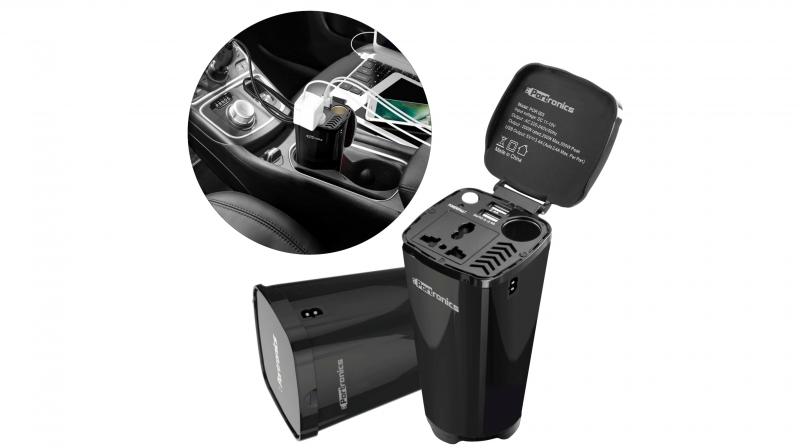 The fast charging option of Car Power One allows you to quickly charge your smartphones, iPads, DSLRs, and other electronic devices. The fast charging option of Car Power One allows you to quickly charge your smartphones, iPads, DSLRs, and other electronic devices.