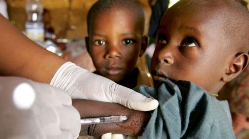 Health officials said they were confident the vaccination campaign would reduce the number of cases. (Photo: AFP) Health officials said they were confident the vaccination campaign would reduce the number of cases. (Photo: AFP)