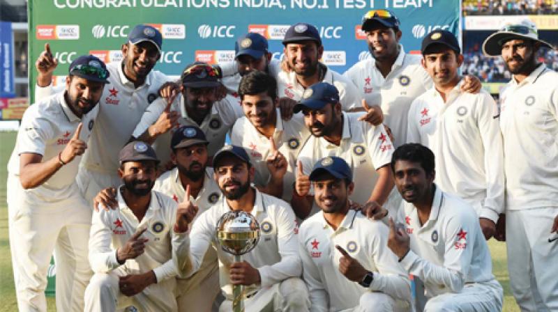 India Test specialist Cheteshwar Pujara on Saturday said winning the ICC Test Championship will be a much bigger achievement than claiming an ODI or T20 World Cup title. (Photo:AFP)