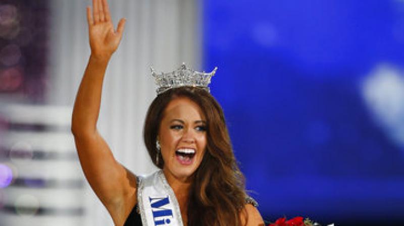 Miss North Dakota Cara Mund waves to crowd after being named Miss America during the Miss America 2018 pageant, Sunday, Sept. 10, 2017, in Atlantic City, N.J. (Photo: AP) Miss North Dakota Cara Mund waves to crowd after being named Miss America during the Miss America 2018 pageant, Sunday, Sept. 10, 2017, in Atlantic City, N.J. (Photo: AP)