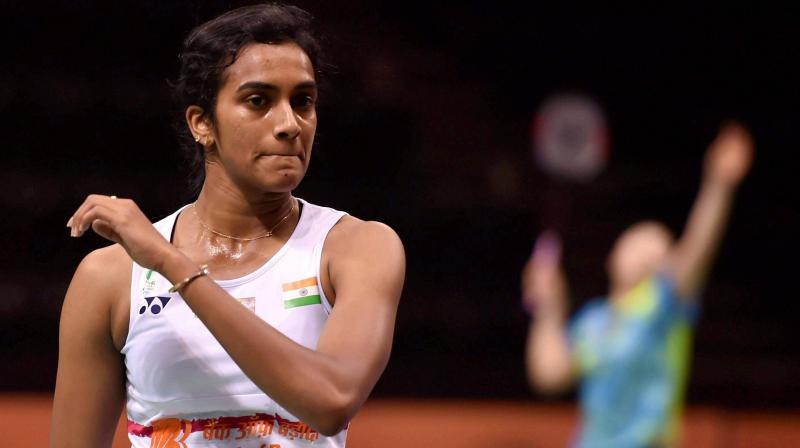 Second-seeded Sindhu is now expected to take on China Open winner Akane Yamaguchi in the next match. (Photo: PTI) Second-seeded Sindhu is now expected to take on China Open winner Akane Yamaguchi in the next match. (Photo: PTI)